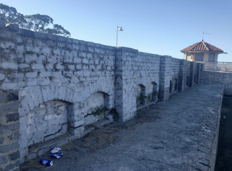 Aquatic Park Tombstones