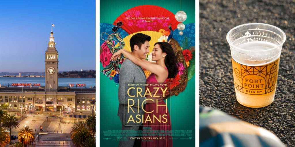 Ferry Flicks at Fort Point Beer Garden: Crazy Rich Asians