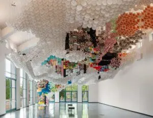 Jacob Hashimoto: Giant Arc — 75,000 Floating Kites at SFMOMA