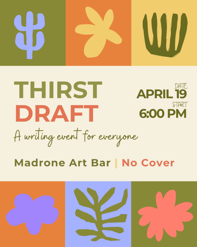 Thirst Draft: Write Drunk, Edit Never