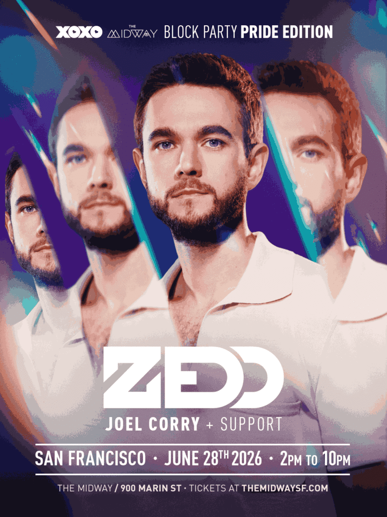 Zedd Pride Weekend Block Party