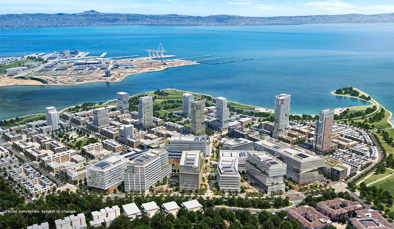 The Candlestick Point development site along San Francisco Bay - San Francisco