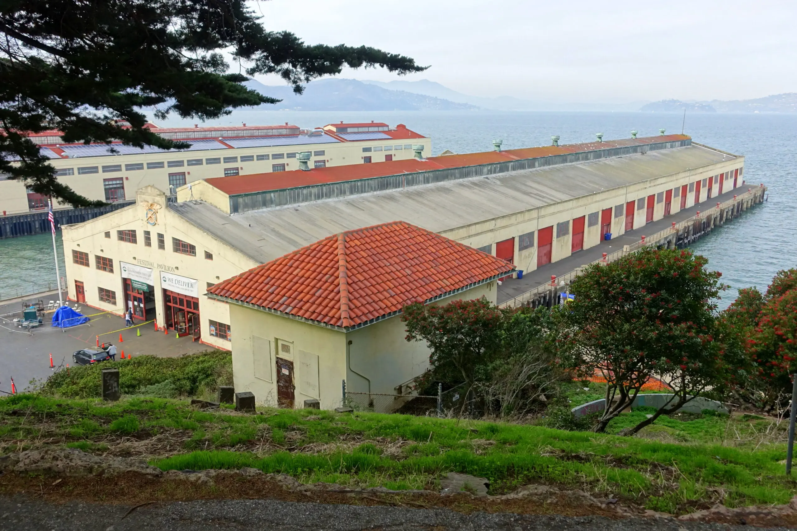Fort Mason Center on San Francisco's northern waterfront, the venue for ScentFest SF - San Francisco