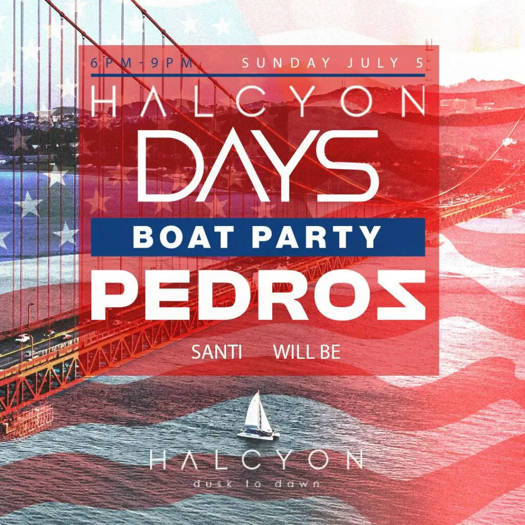 Pedroz: Independence Day Boat Party on SF Bay