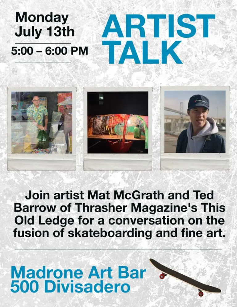 Artist Talk: Mat McGrath & Ted Barrow