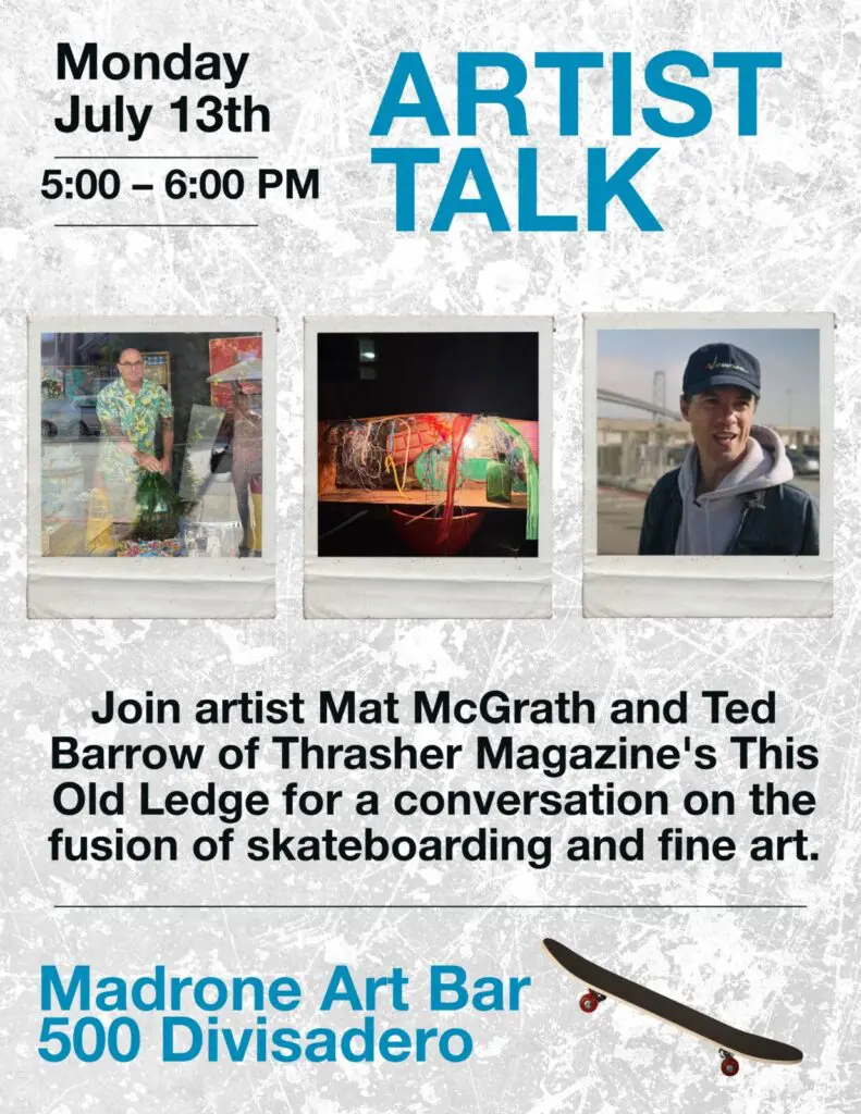 Artist Talk: Mat McGrath & Ted Barrow