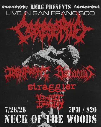 Corpse Pile / Iron Front / Barbarous / Straggler / Violent Imagery at Neck of the Woods