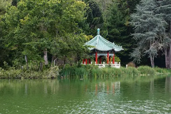 Stow Lake and Strawberry Hill