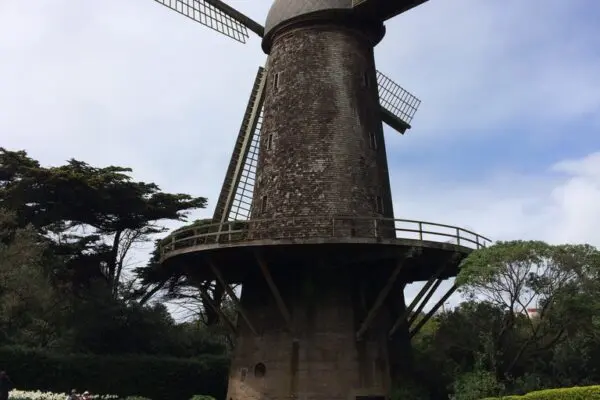 The Dutch Windmill and Ocean Beach