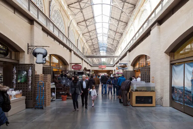 The Great Nave of the Ferry Building Marketplace, where Red Bay Coffee opens a new location - San Francisco