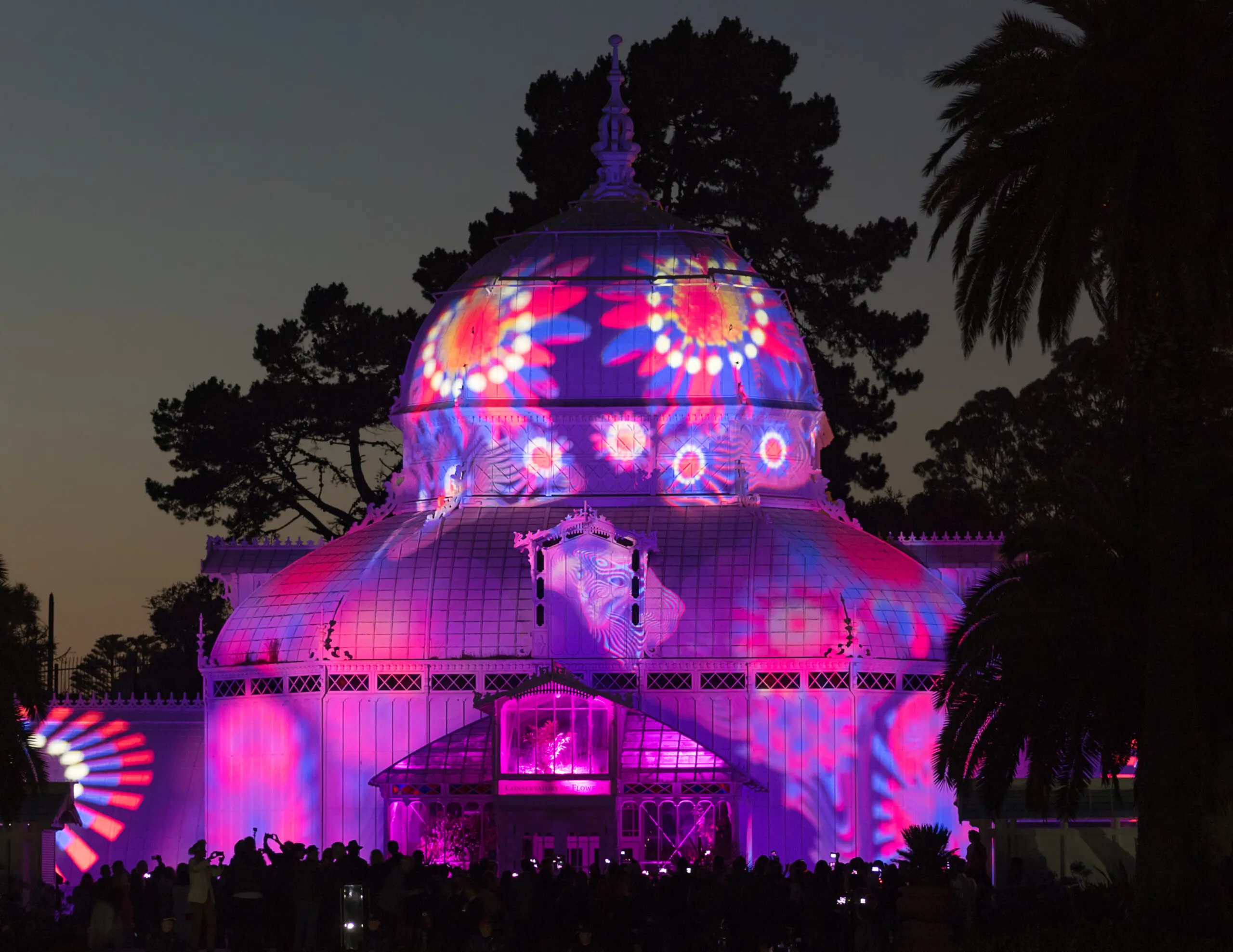 The Conservatory of Flowers in Golden Gate Park, free to all on the first Tuesday of each month - San Francisco