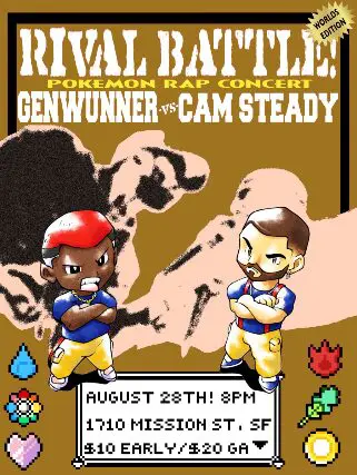 Pokemon Rap Concert: Genwunner vs. Cam Steady