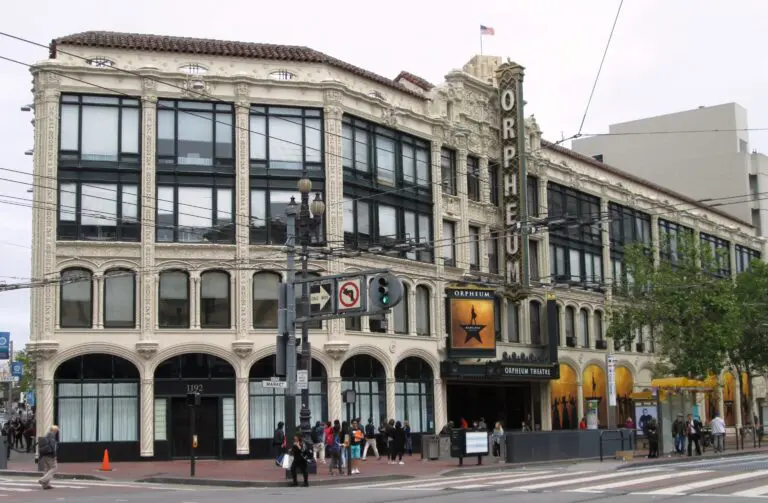 The Orpheum Theatre on Market Street, the venue for the Wicked: Part One in Concert preview show - San Francisco
