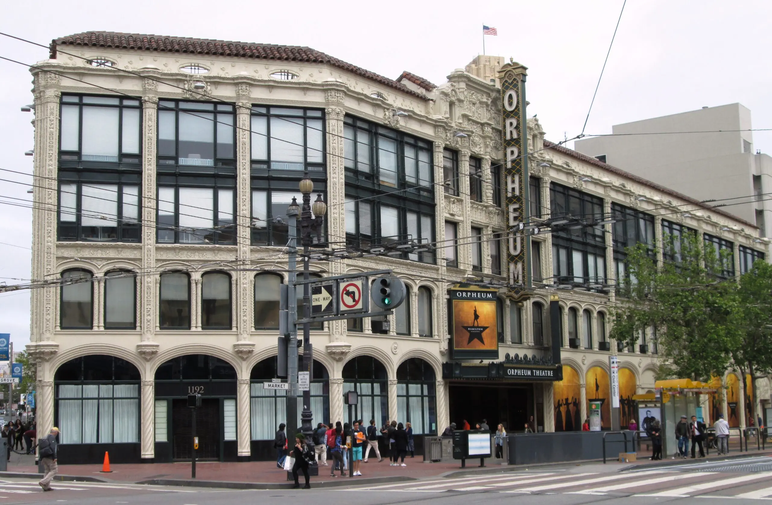 The Orpheum Theatre on Market Street, the venue for the Wicked: Part One in Concert preview show - San Francisco