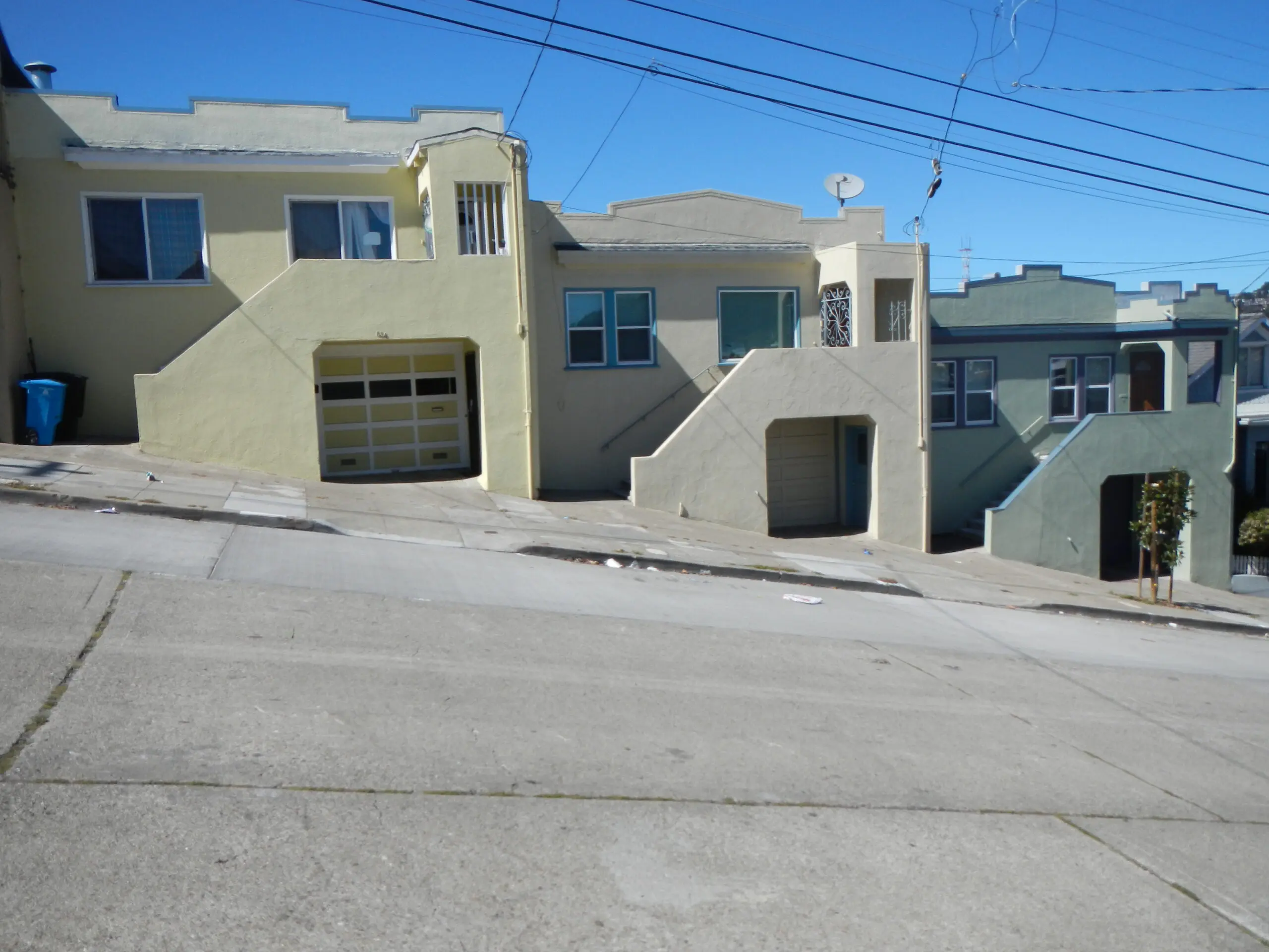 Edinburgh Street in the Excelsior District - San Francisco