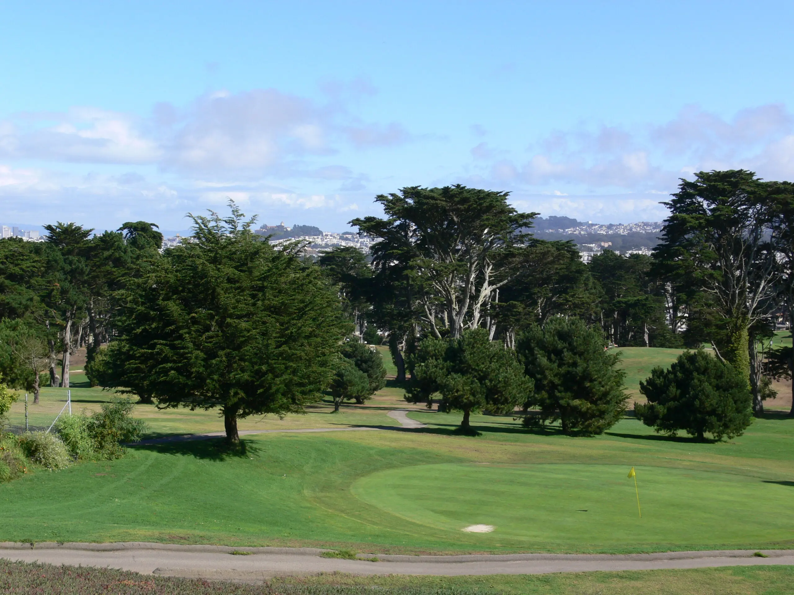 Lincoln Park Golf Course in the Richmond District - San Francisco