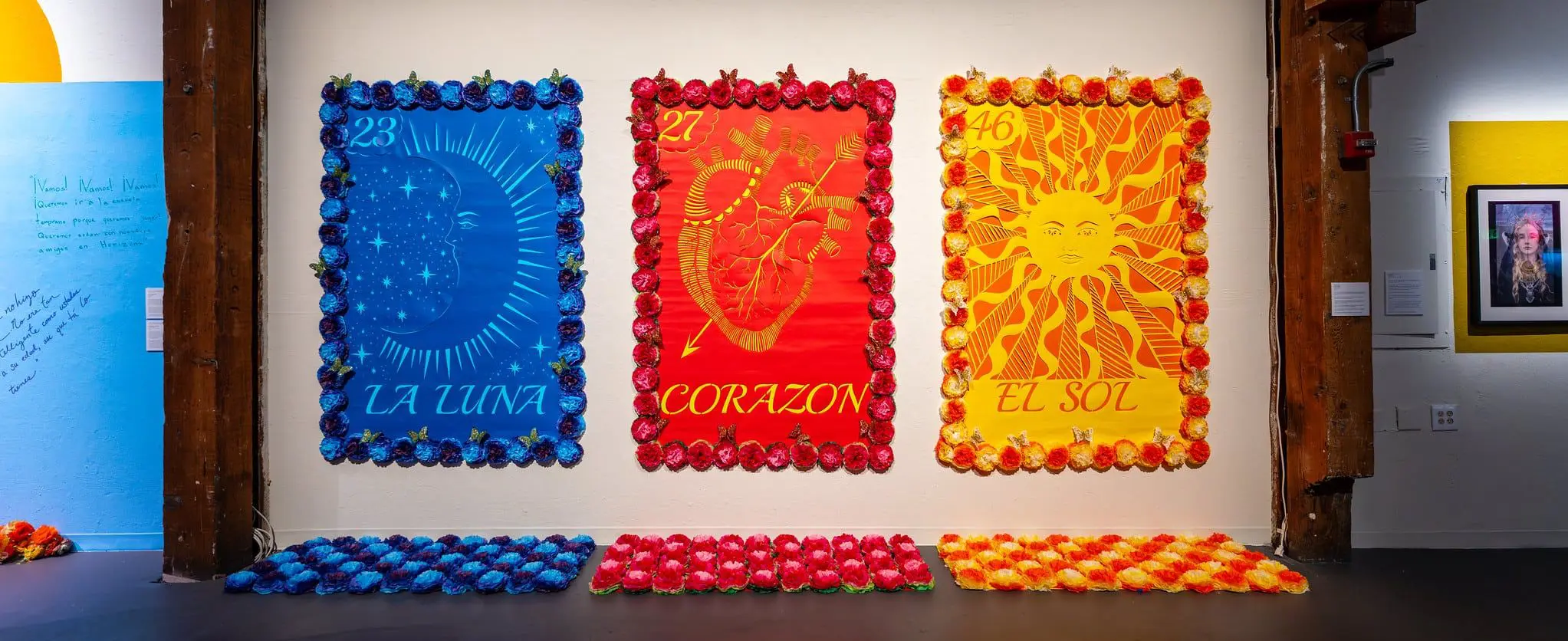 Monique Lopez, Amor Eterno (2025), shown by SOMArts for its Día de Los Muertos exhibition - San Francisco