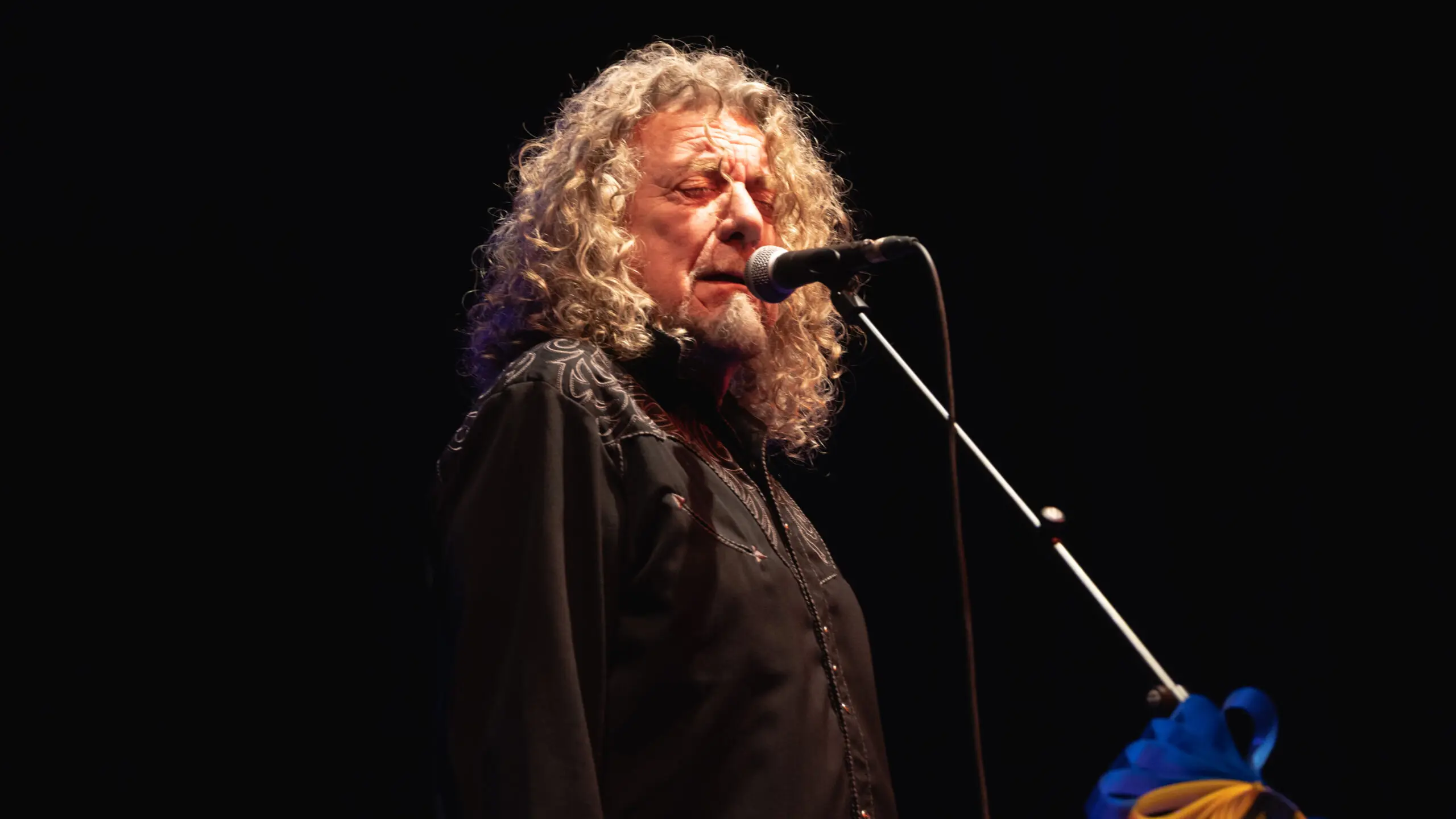 Robert Plant performing with Saving Grace, the project he brings to Hardly Strictly Bluegrass - San Francisco