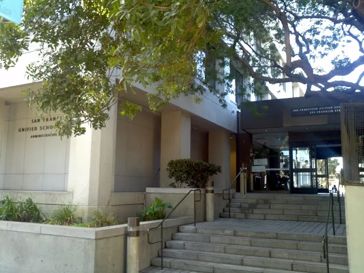 San Francisco Unified School District administrative building, 555 Franklin St - San Francisco