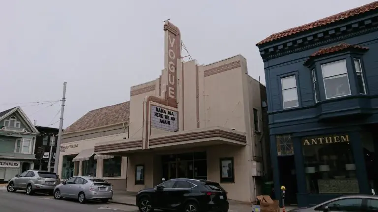 The Vogue Theatre in Presidio Heights, venue for the San Francisco Brazilian Film Festival - San Francisco