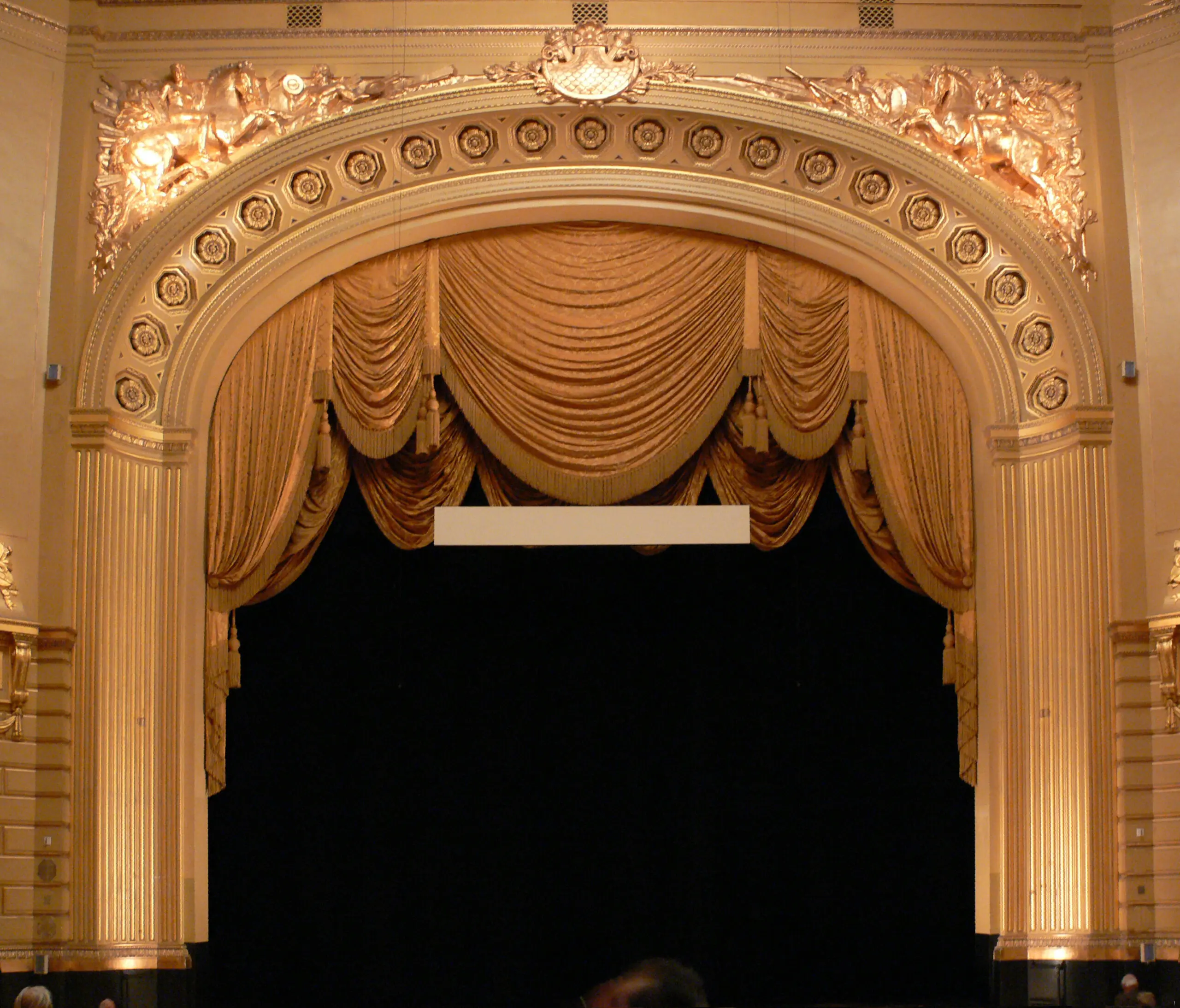 The stage of the War Memorial Opera House, where San Francisco Opera opens its season - San Francisco