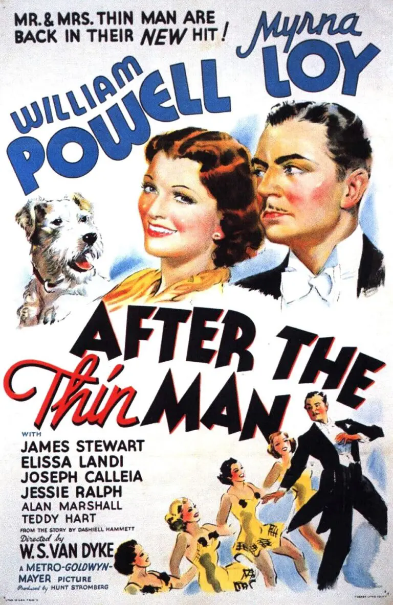 Poster for After the Thin Man
