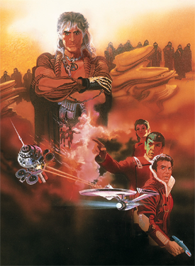 Poster for Star Trek II : The Wrath of Khan