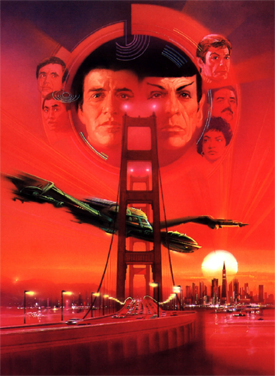 Poster for Star Trek IV: The Voyage Home