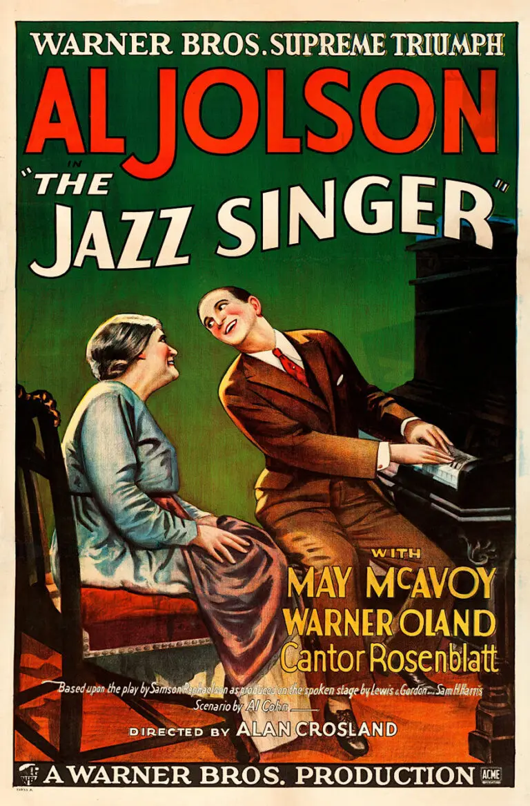 Poster for The Jazz Singer