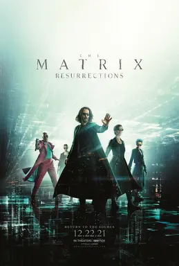 Poster for The Matrix Resurrections