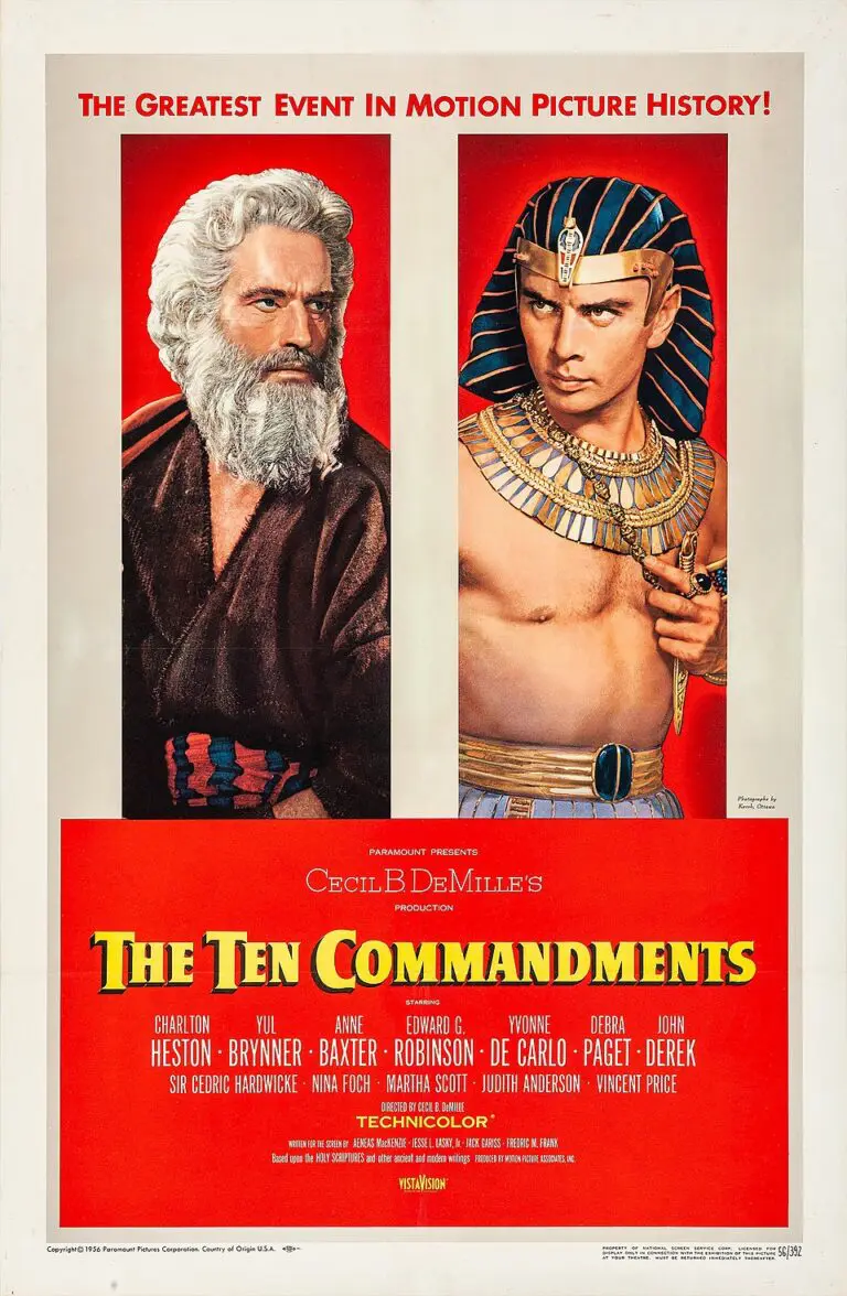 Poster for The Ten Commandments