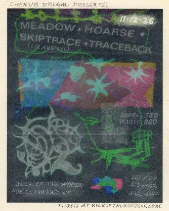 Meadow/ Hoarse/ Skiptrace/ Traceback