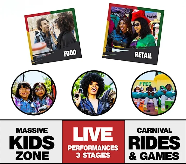 SF's 2026 Juneteenth Freedom Celebration, Block Party & Free Carnival Rides