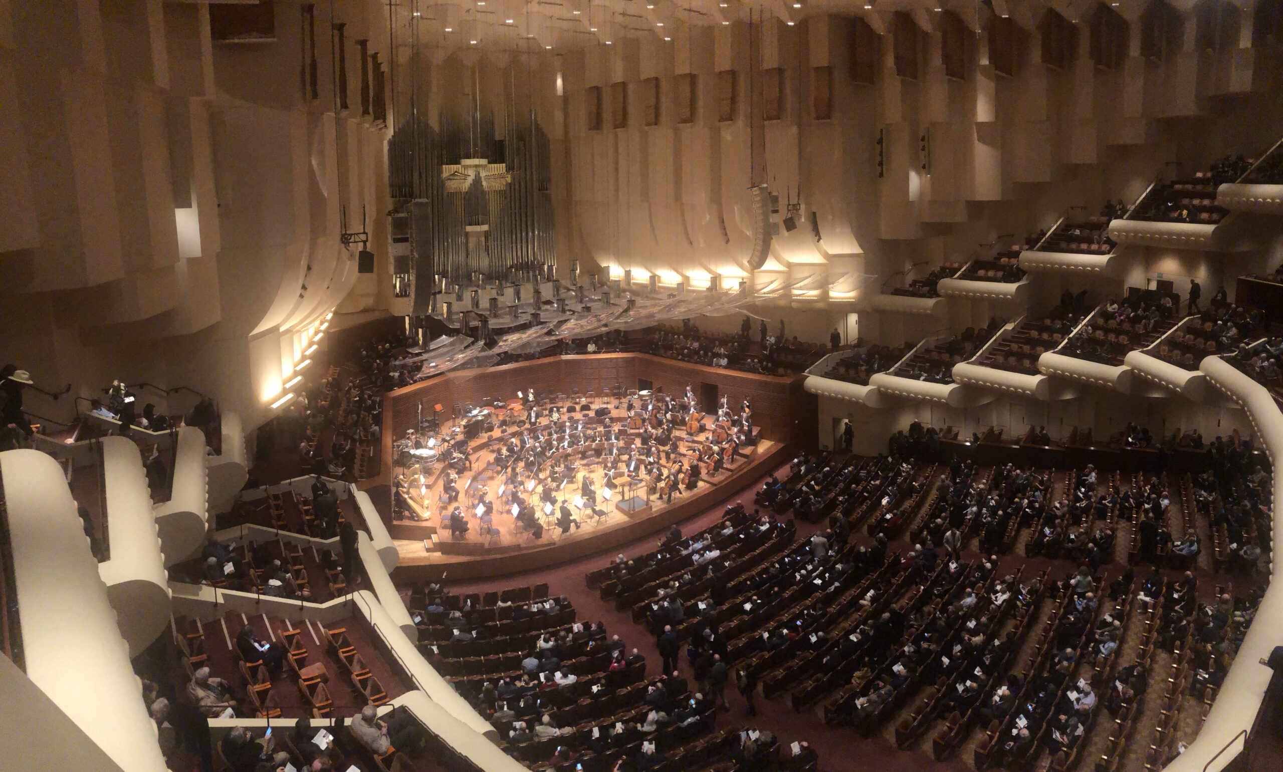 Davies Symphony Hall on Van Ness Avenue, home of the San Francisco Symphony - San Francisco