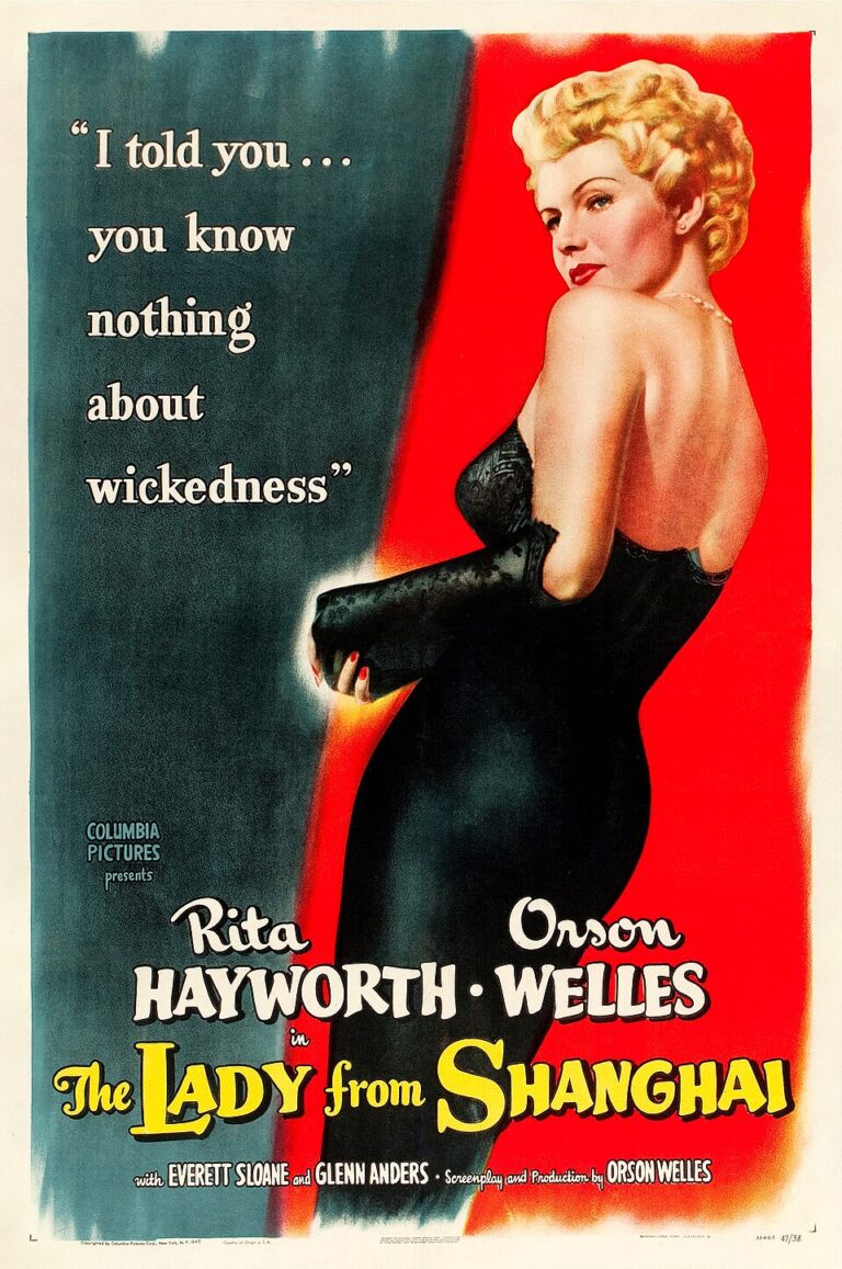 Poster for The Lady from Shanghai