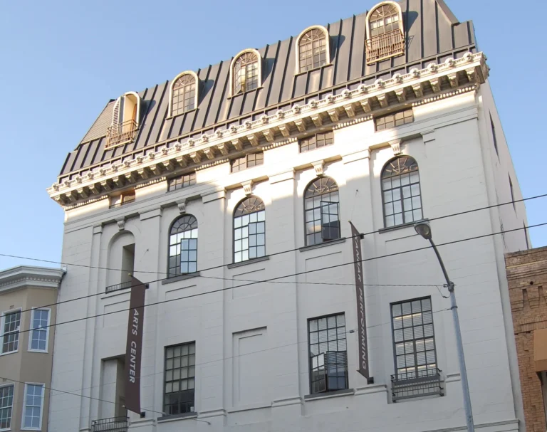 The former New Druid Temple at 44 Page Street, home of the San Francisco Girls Chorus - San Francisco