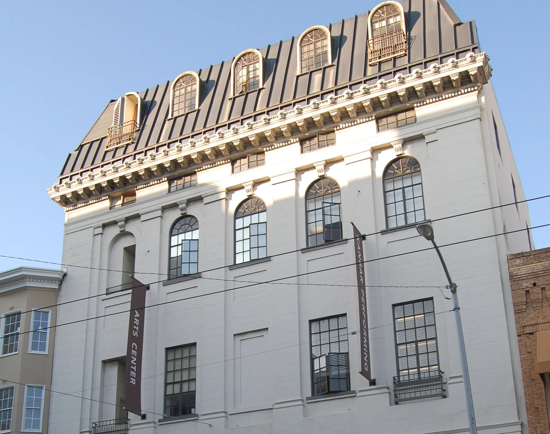 The former New Druid Temple at 44 Page Street, home of the San Francisco Girls Chorus - San Francisco